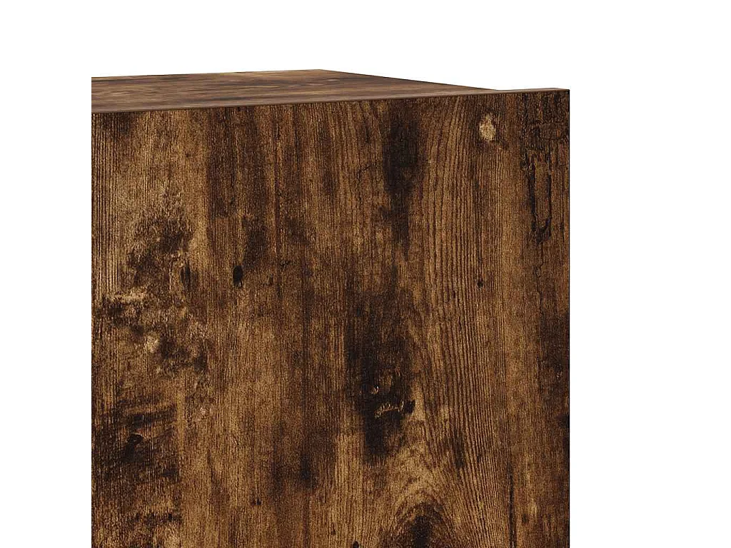 Berkfield 4 Piece TV Cabinet Set Smoked Oak Engineered Wood