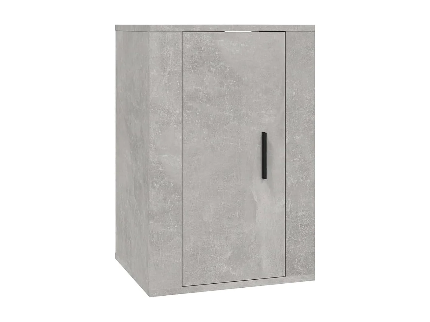 Berkfield 4 Piece TV Cabinet Set Concrete Grey Engineered Wood