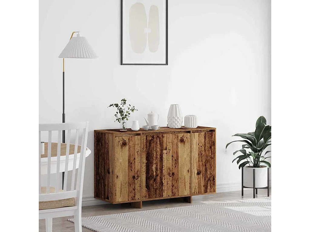 Berkfield Sideboard Old wood 120 x 41 x 75 cm Engineered wood