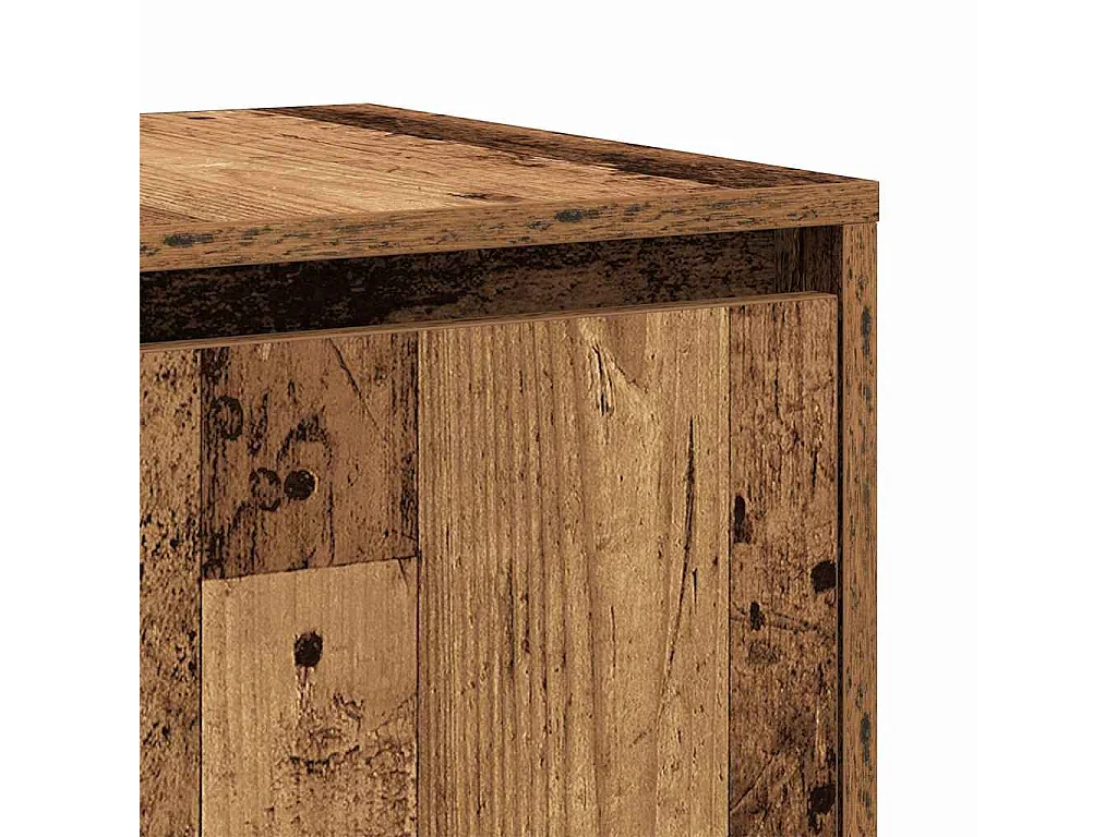 Berkfield Sideboard Old wood 120 x 41 x 75 cm Engineered wood
