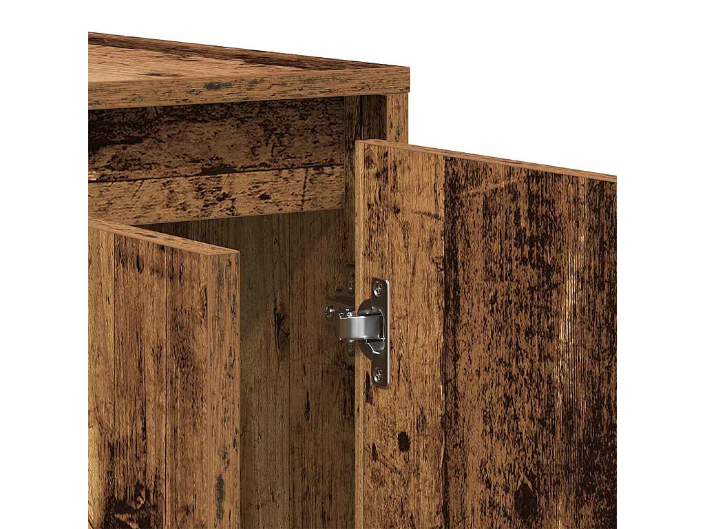 Berkfield Sideboard Old wood 120 x 41 x 75 cm Engineered wood