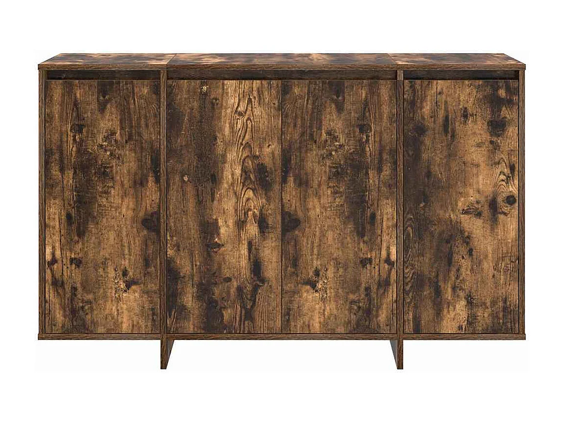 Berkfield Sideboard Smoked oak 120 x 41 x 75 cm Engineered wood
