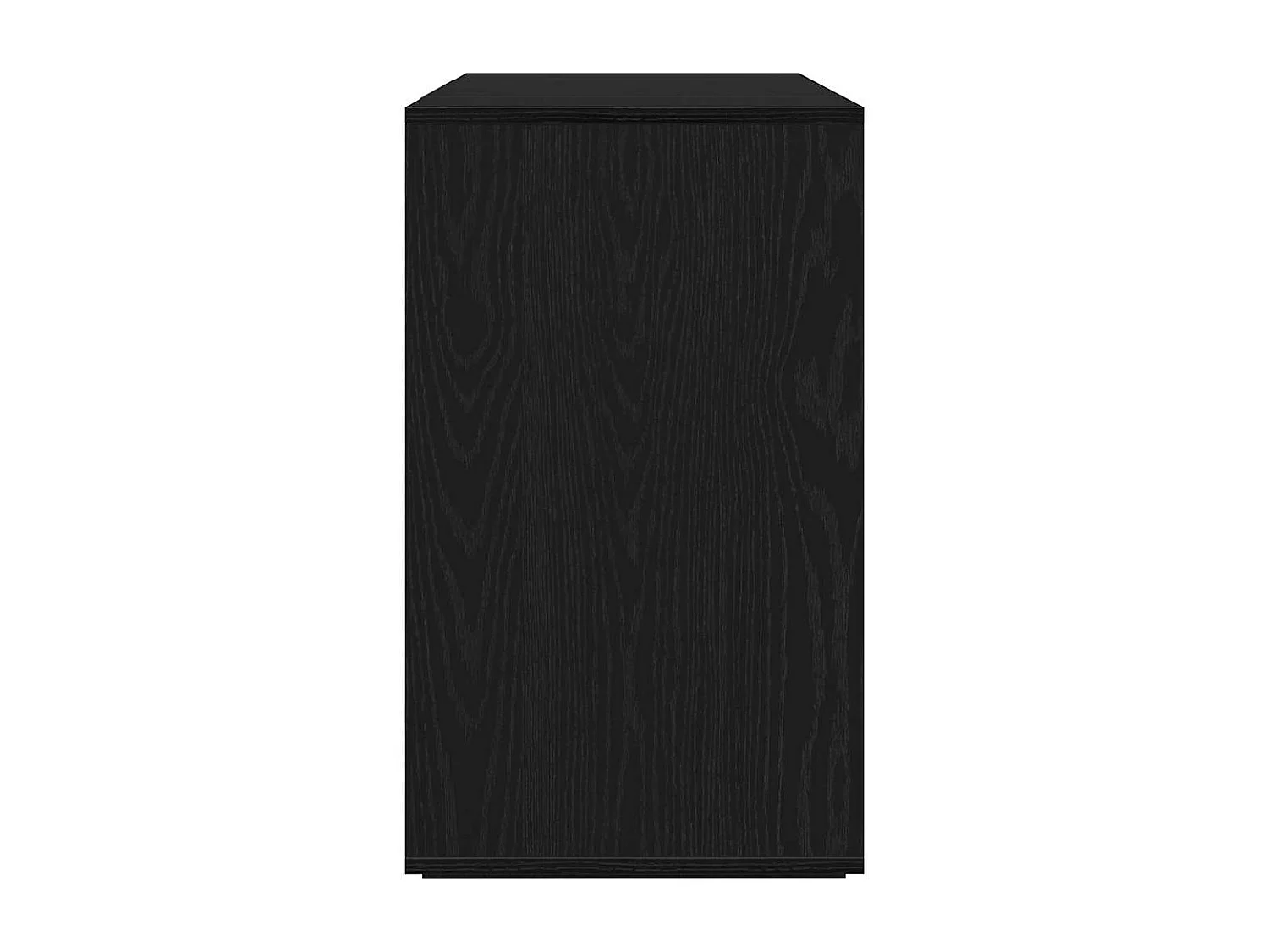 Berkfield Sideboard Black Oak 135 x 41 x 75 cm Engineered Wood