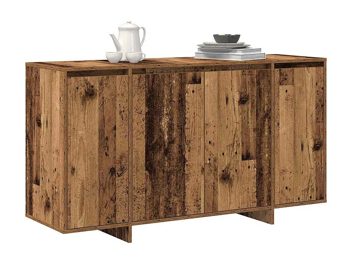 Berkfield Sideboard Old Wood 135 x 41 x 75 cm Engineered Wood