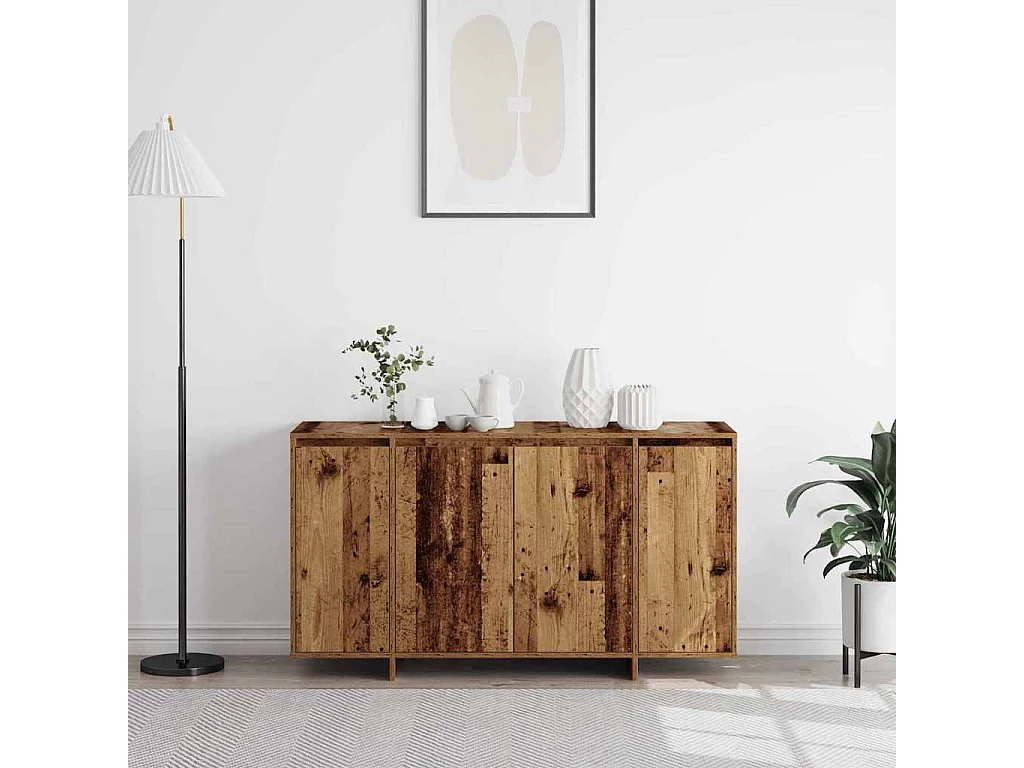 Berkfield Sideboard Old Wood 135 x 41 x 75 cm Engineered Wood