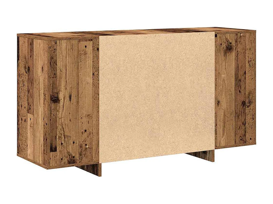Berkfield Sideboard Old Wood 135 x 41 x 75 cm Engineered Wood