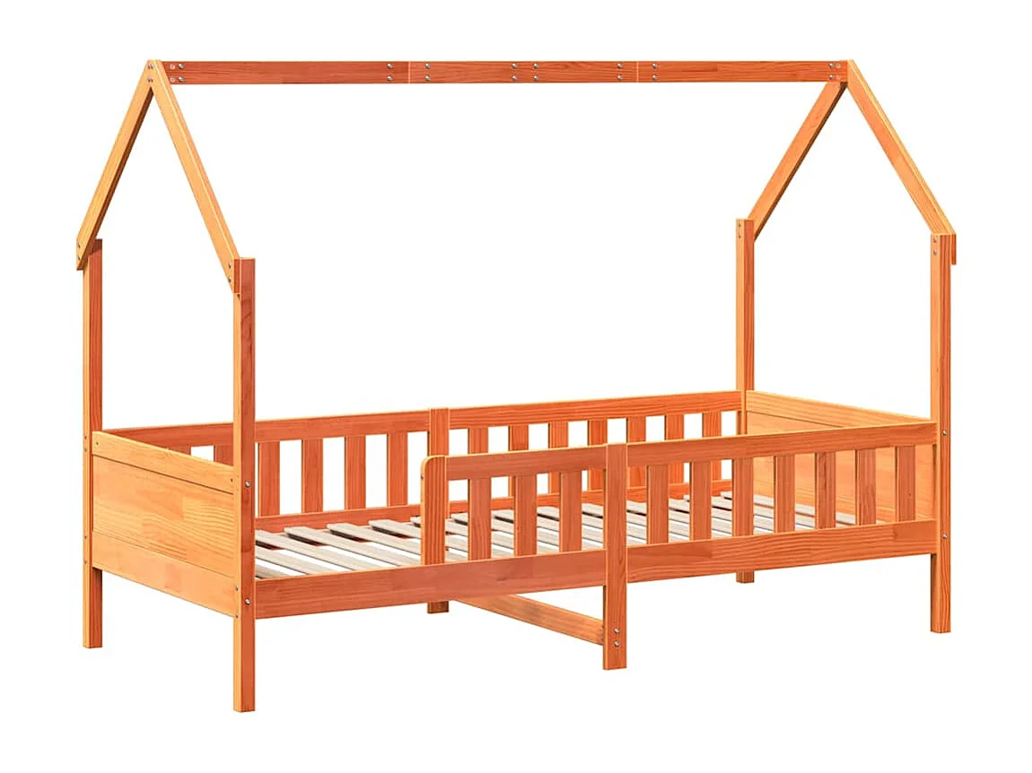 Berkfield Kids Bed Frame with Drawers without Mattress 90x190 cm Single Solid Wood