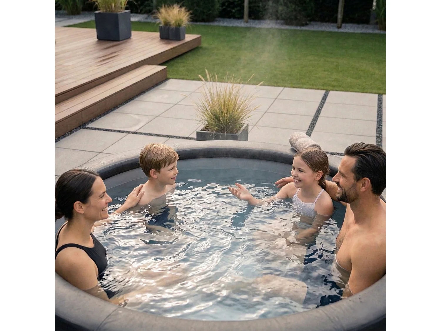 Wave Tahoe | 4-6 Person Eco Foam Hot Tub | EnergySave Bundle