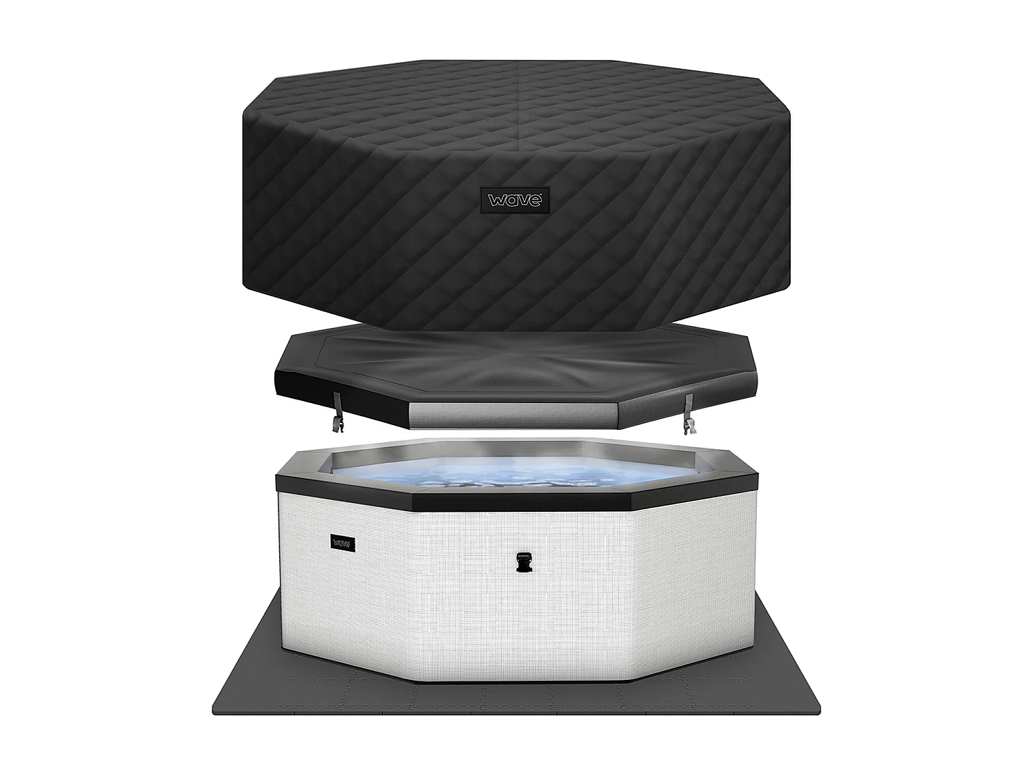 Wave Como | 6 Person Eco Foam Hot Tub | EnergySave Bundle