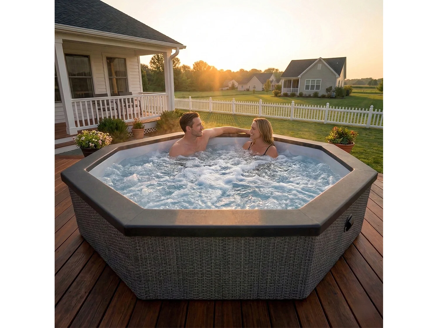 Wave Como | 6 Person Eco Foam Hot Tub | EnergySave Bundle