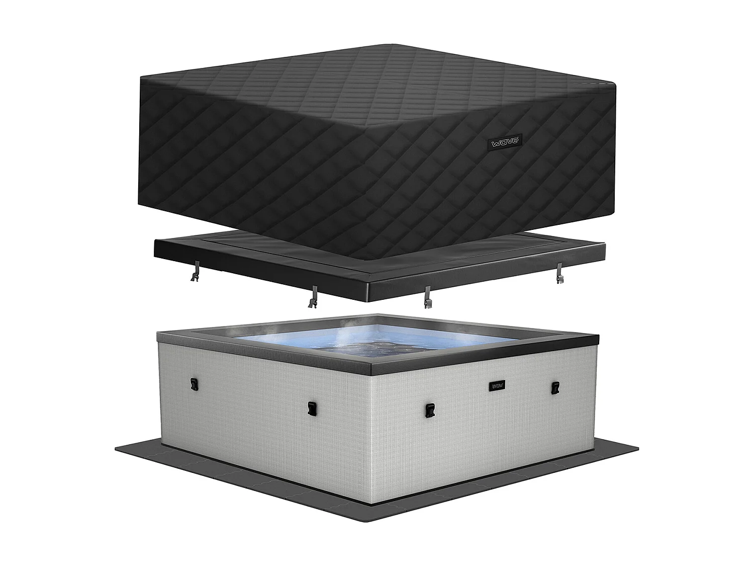 Wave Garda | 4-6 Person Eco Foam Hot Tub | EnergySave Bundle