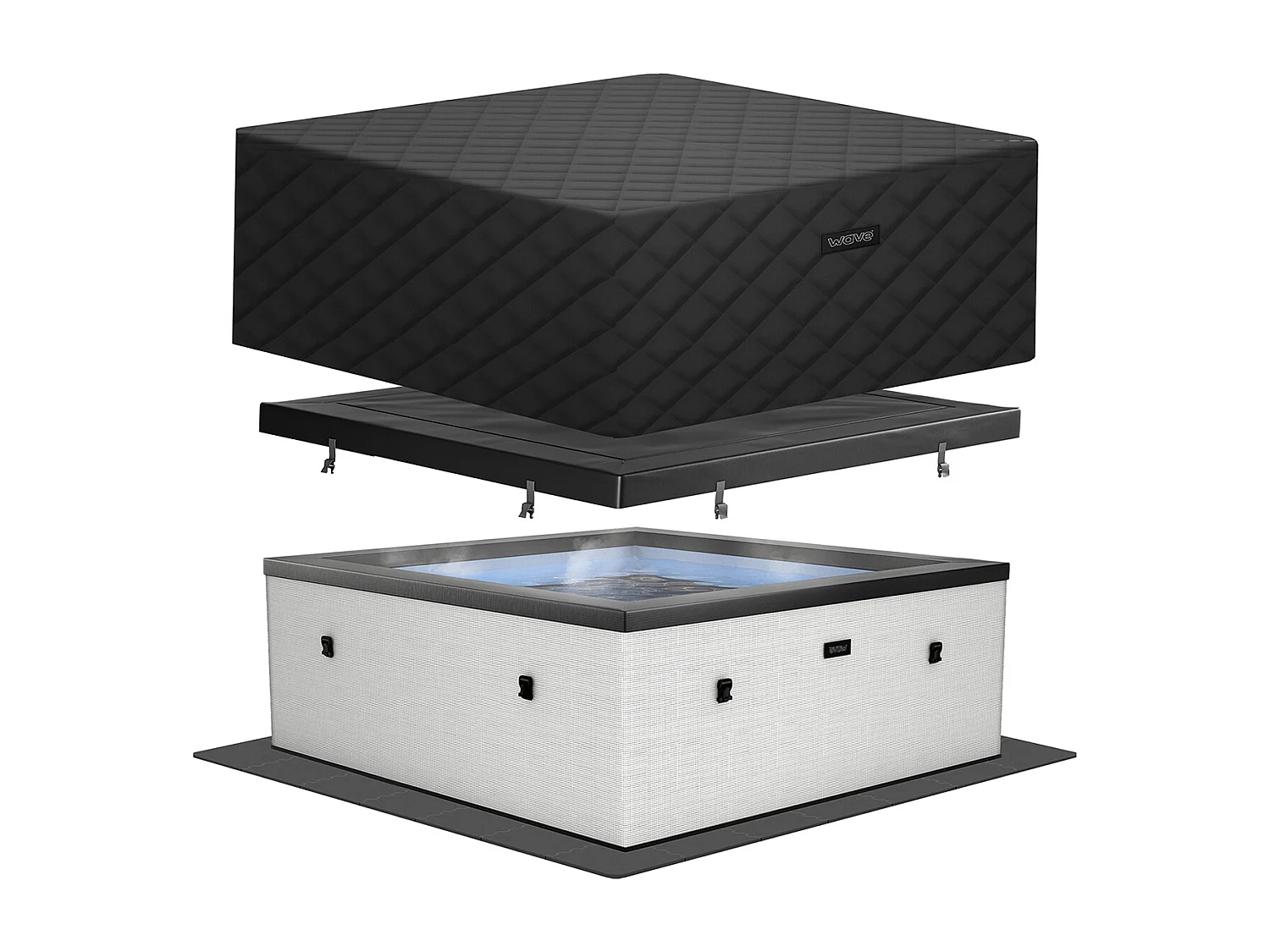 Wave Garda | 4-6 Person Eco Foam Hot Tub | EnergySave Bundle