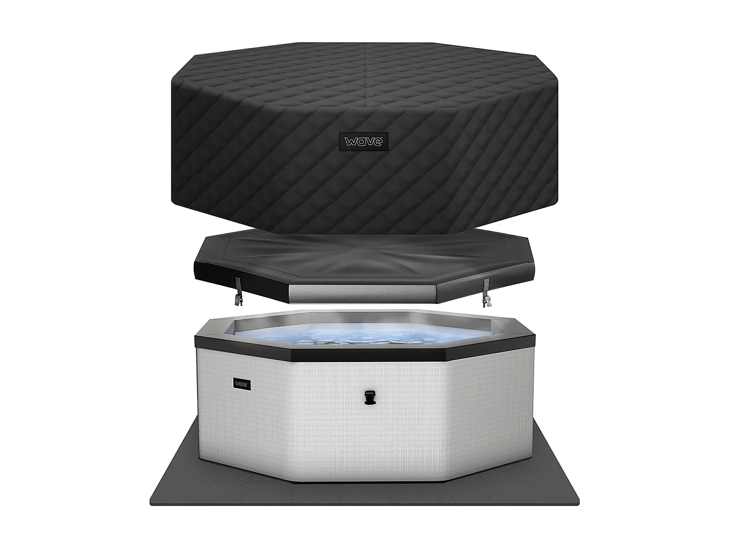 Wave Como | 6 Person Eco Foam Hot Tub | EnergySave Bundle