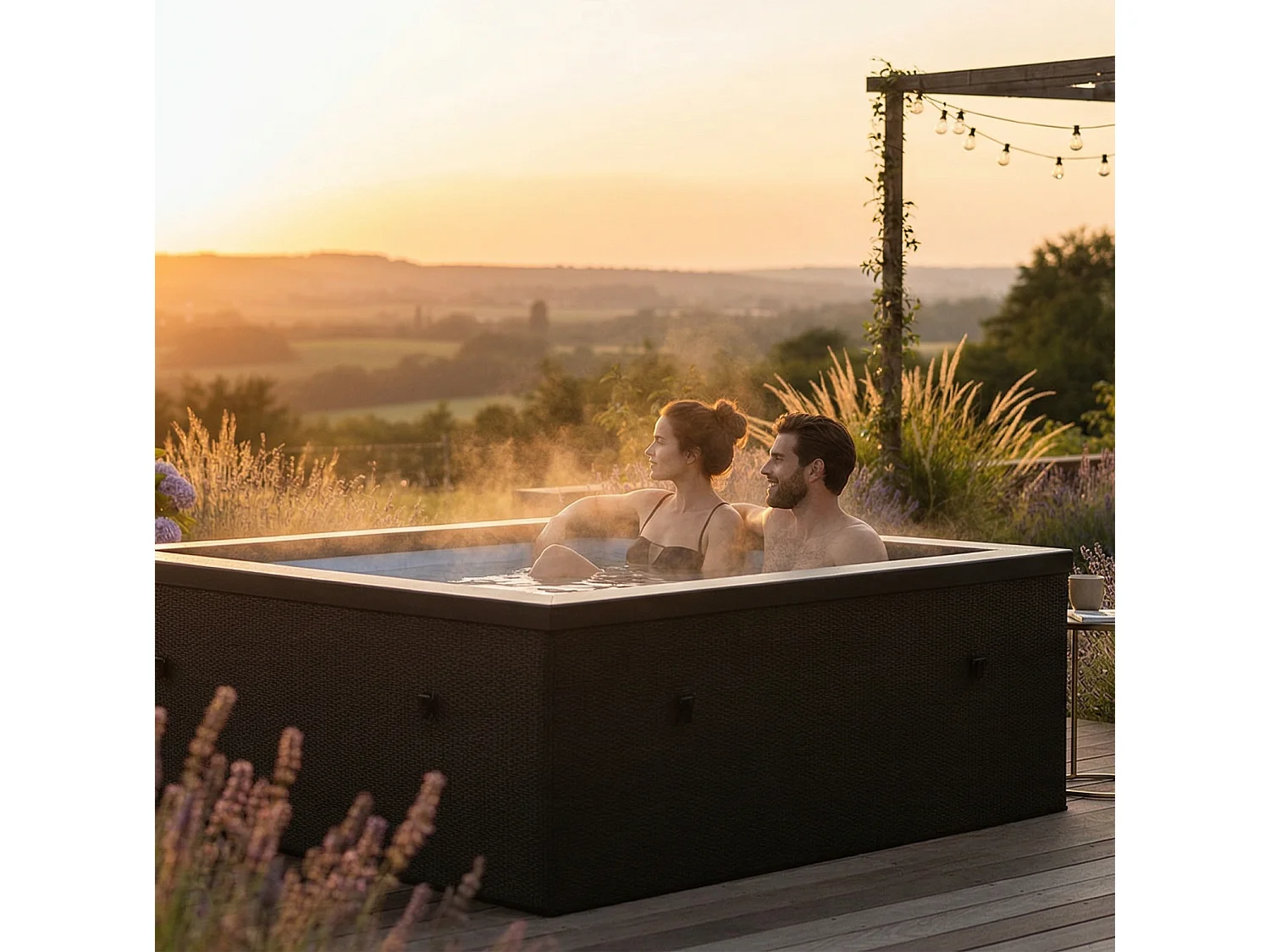 Wave Garda | 4-6 Person Eco Foam Hot Tub | Integrated Heater