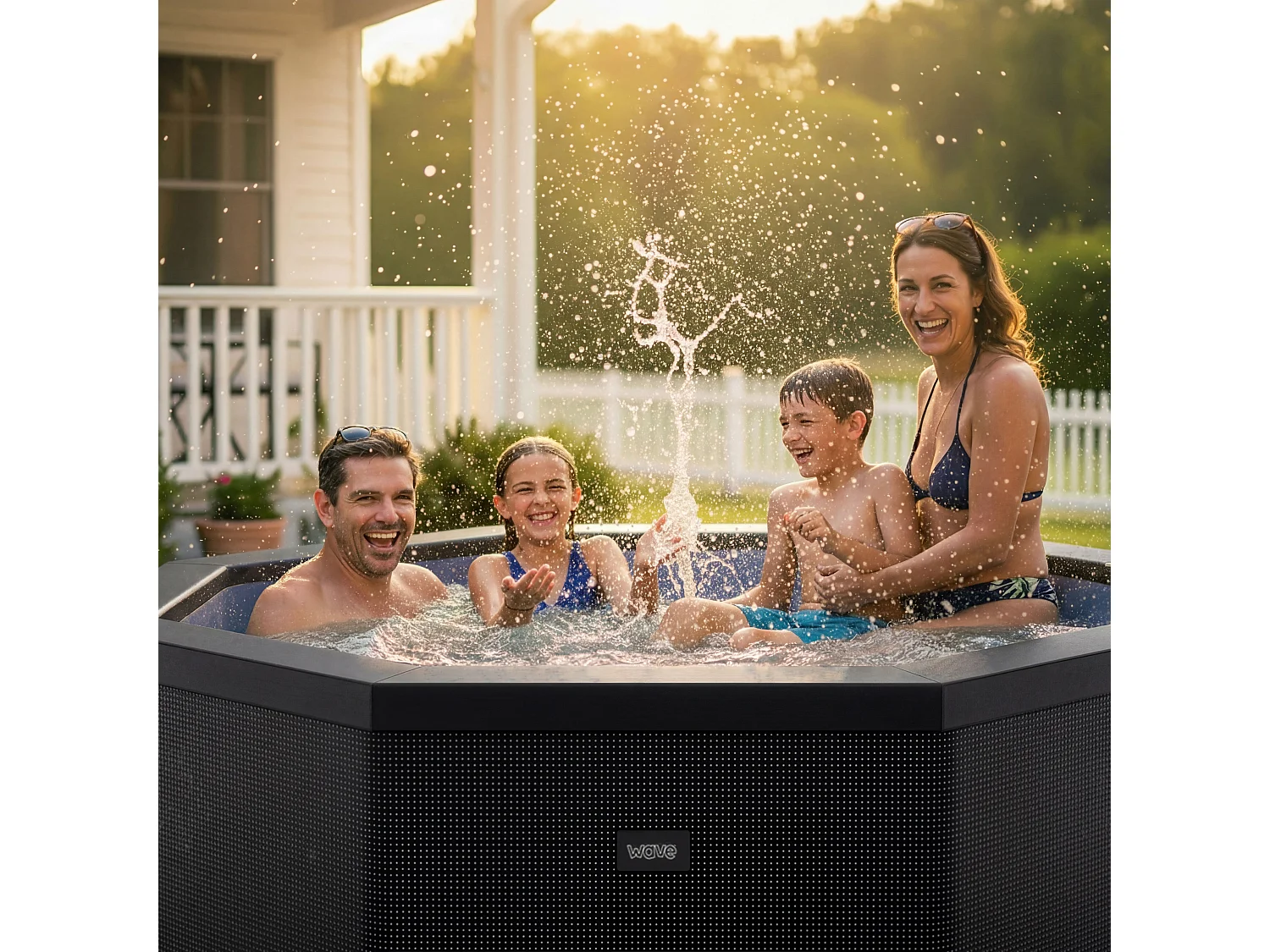 Wave Como | 6-Person Eco Foam Hot Tub | Integrated Heater