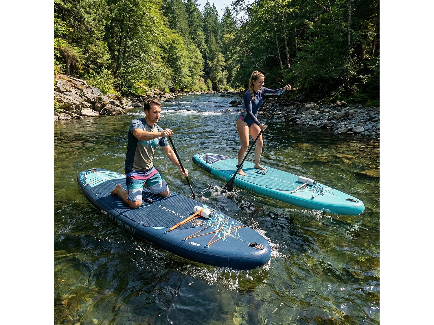 Wave Tourer 3.0 SUP | Inflatable Paddleboard | 10'3ft/11'3ft