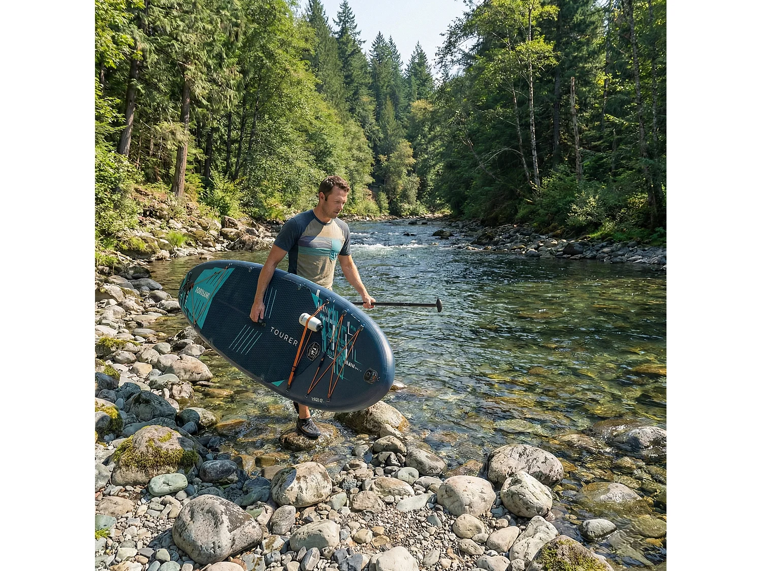 Wave Tourer 3.0 SUP | Inflatable Paddleboard | 10'3ft/11'3ft