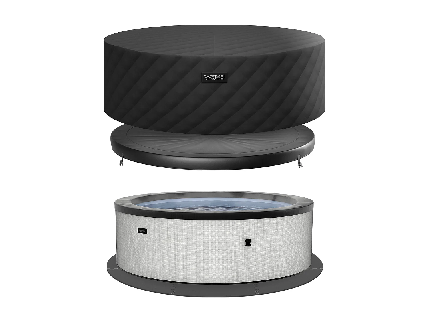 Wave Tahoe | 4-6 Person Eco Foam Hot Tub | EnergySave Bundle