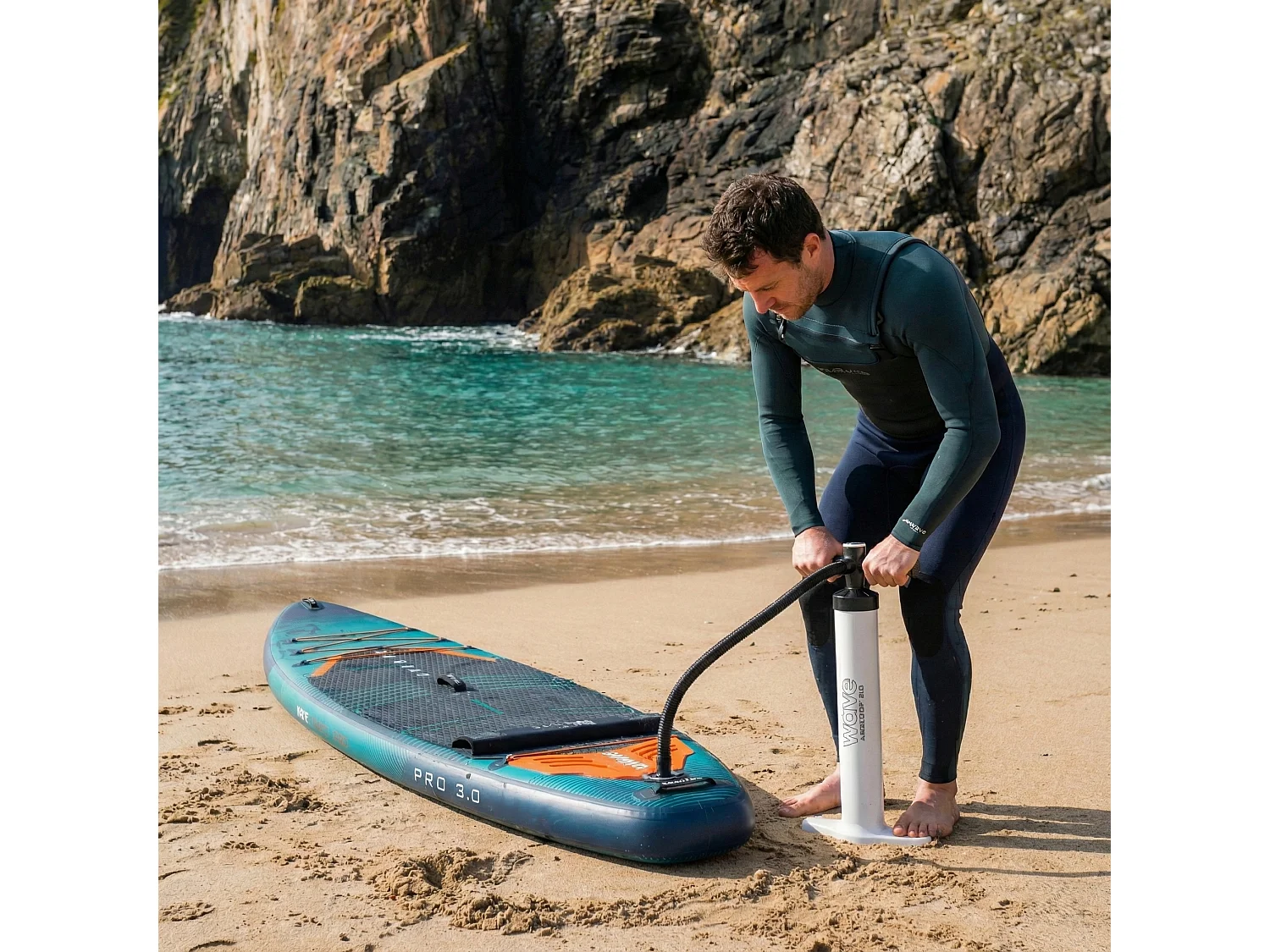 Wave Pro 3.0 SUP | Inflatable Paddleboard | 12'6ft | Navy