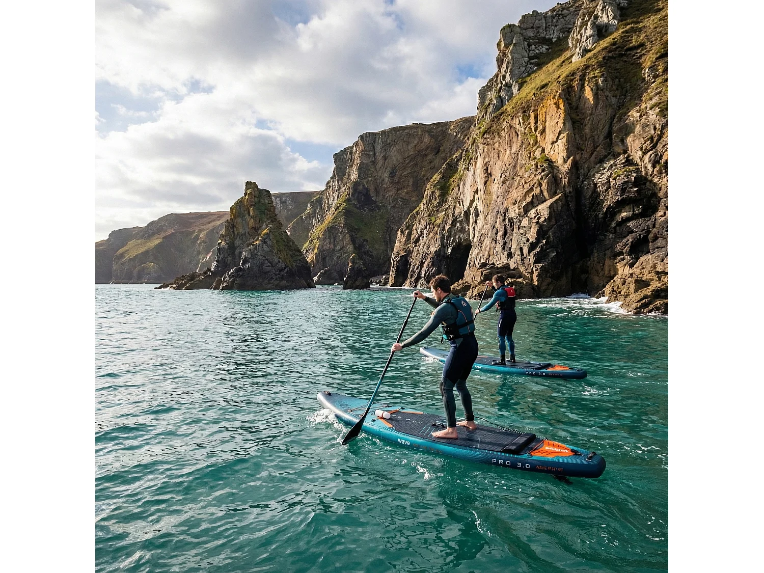 Wave Pro 3.0 SUP | Inflatable Paddleboard | 12'6ft | Navy