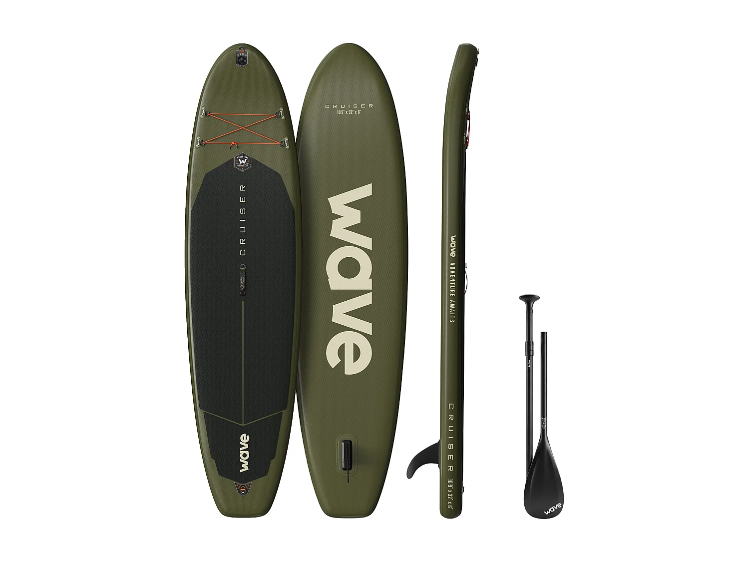 Wave Cruiser 3.0 SUP | Inflatable Paddleboard | 10'9ft