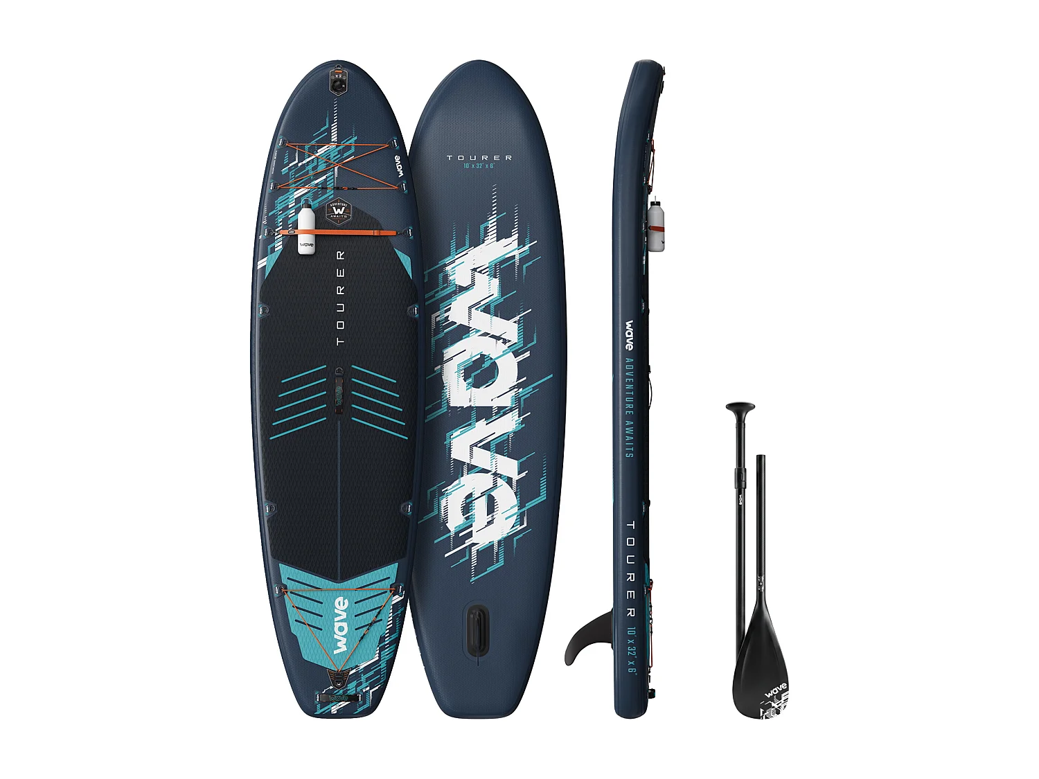 Wave Tourer 3.0 SUP | Inflatable Paddleboard | 10'3ft/11'3ft