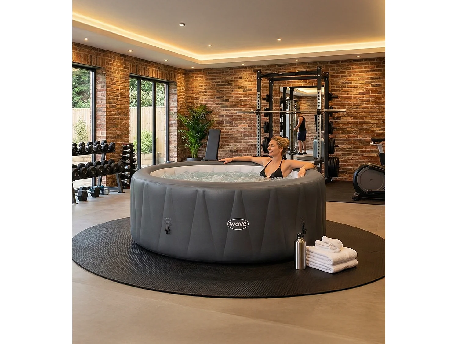 Wave Atlantic | 4-6 Person Round Inflatable Hot Tub
