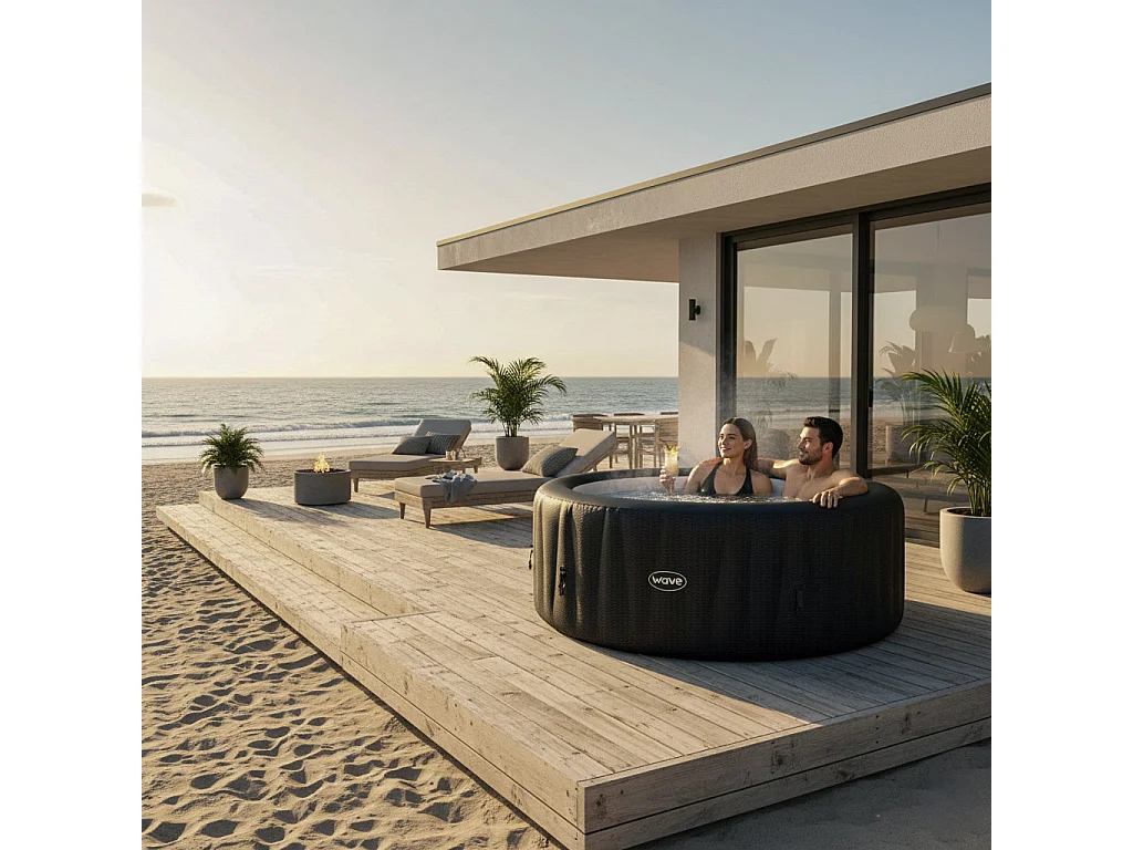 Wave Atlantic | 4-6 Person Round Inflatable Hot Tub