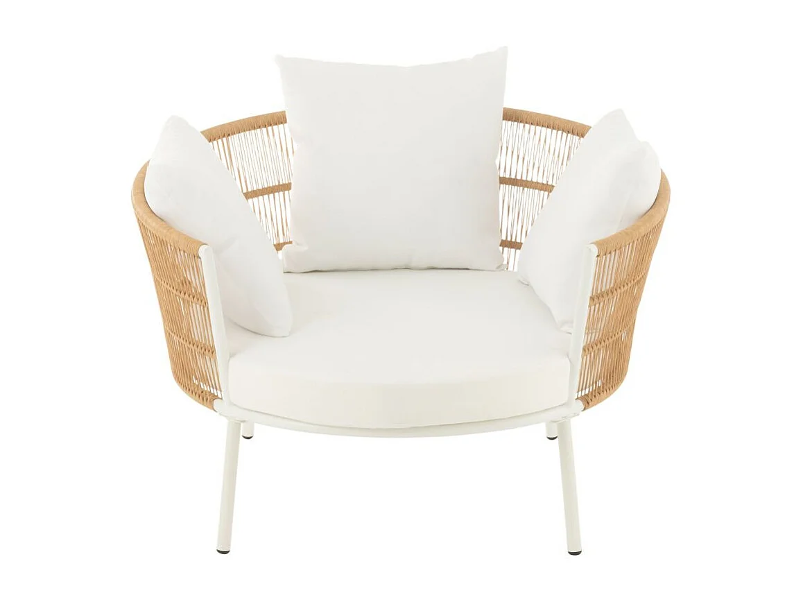 Fauteuil de Jardin "Poa" 118cm Blanc