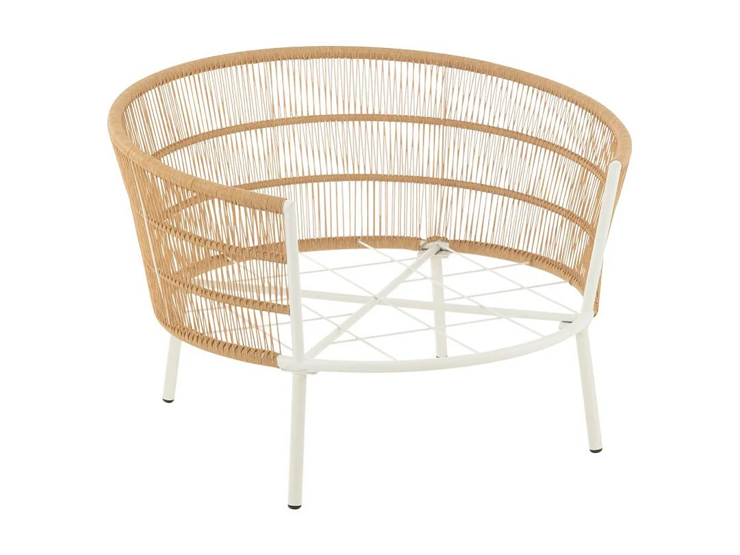 Fauteuil de Jardin "Poa" 118cm Blanc