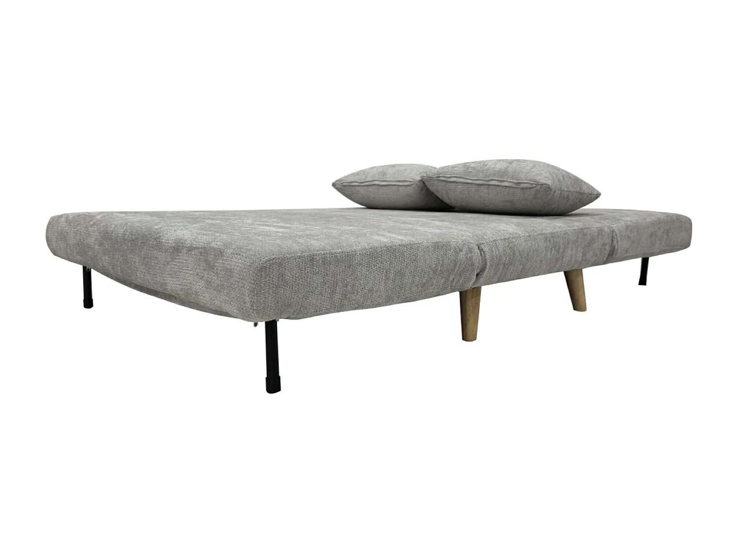 Joshua Duo Two Seat Sofa Bed - Grey