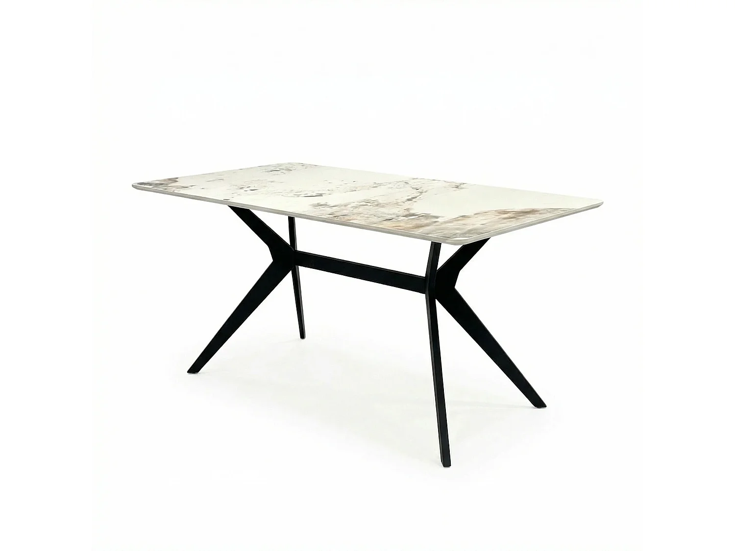 San Diego Marble Top Dining Table with Charlotte Velvet Chairs - Grey