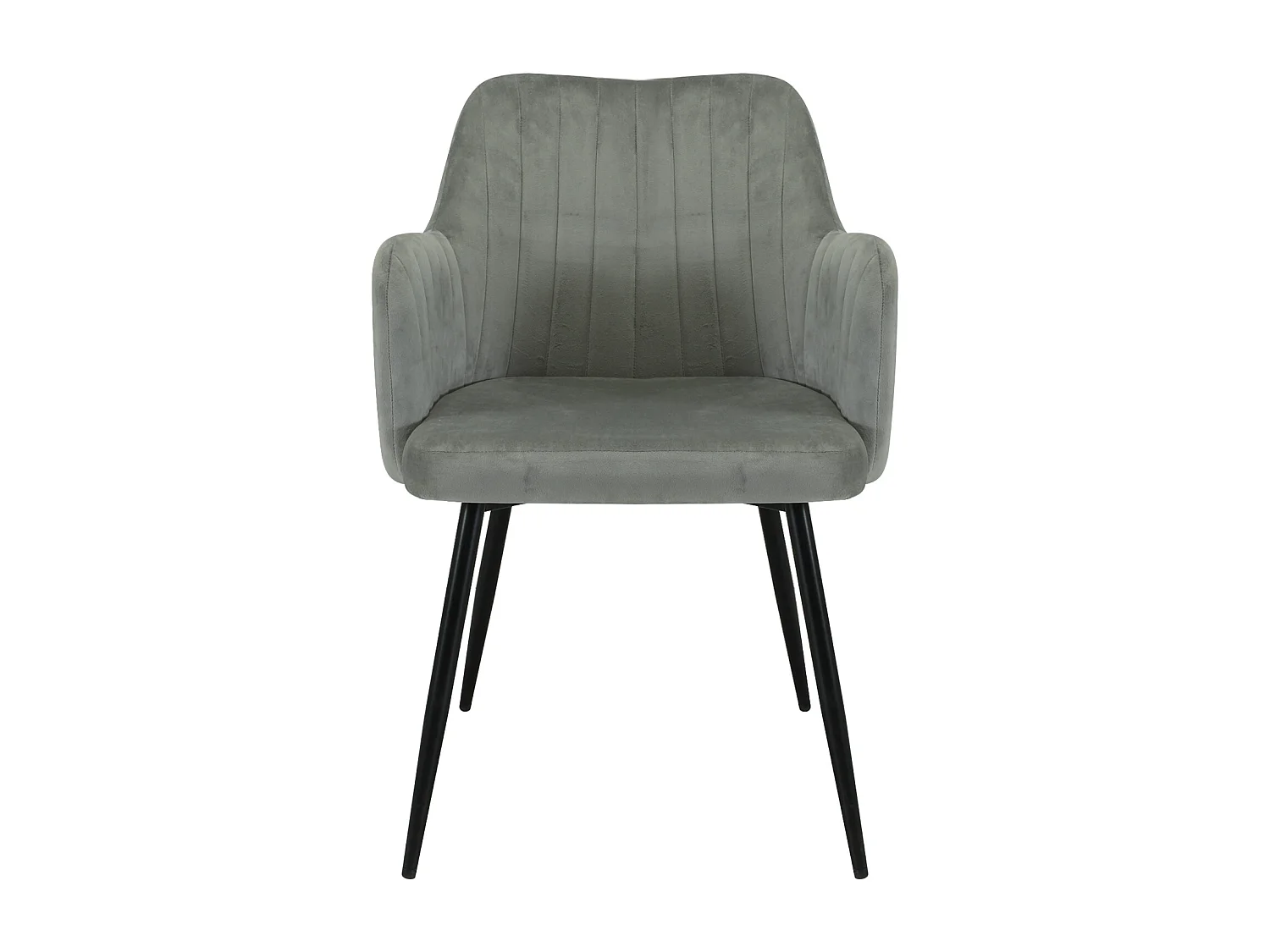 San Diego Marble Top Dining Table with Charlotte Velvet Chairs - Grey