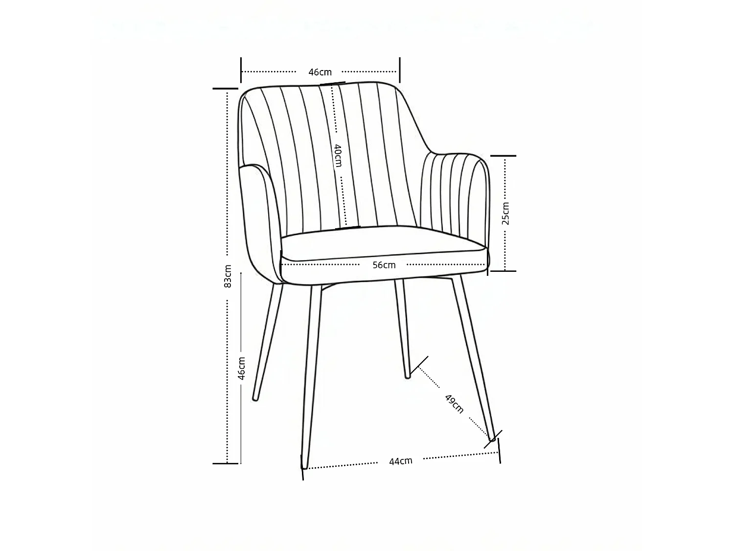 Colorado Dining Table with 4 Charlotte Velvet Chairs - Grey