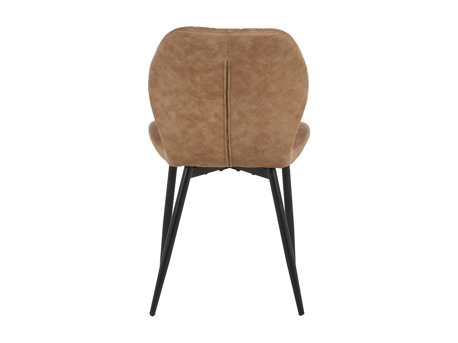 San Diego Marble Top Dining Table with Jaydn Leather Chairs - Tan