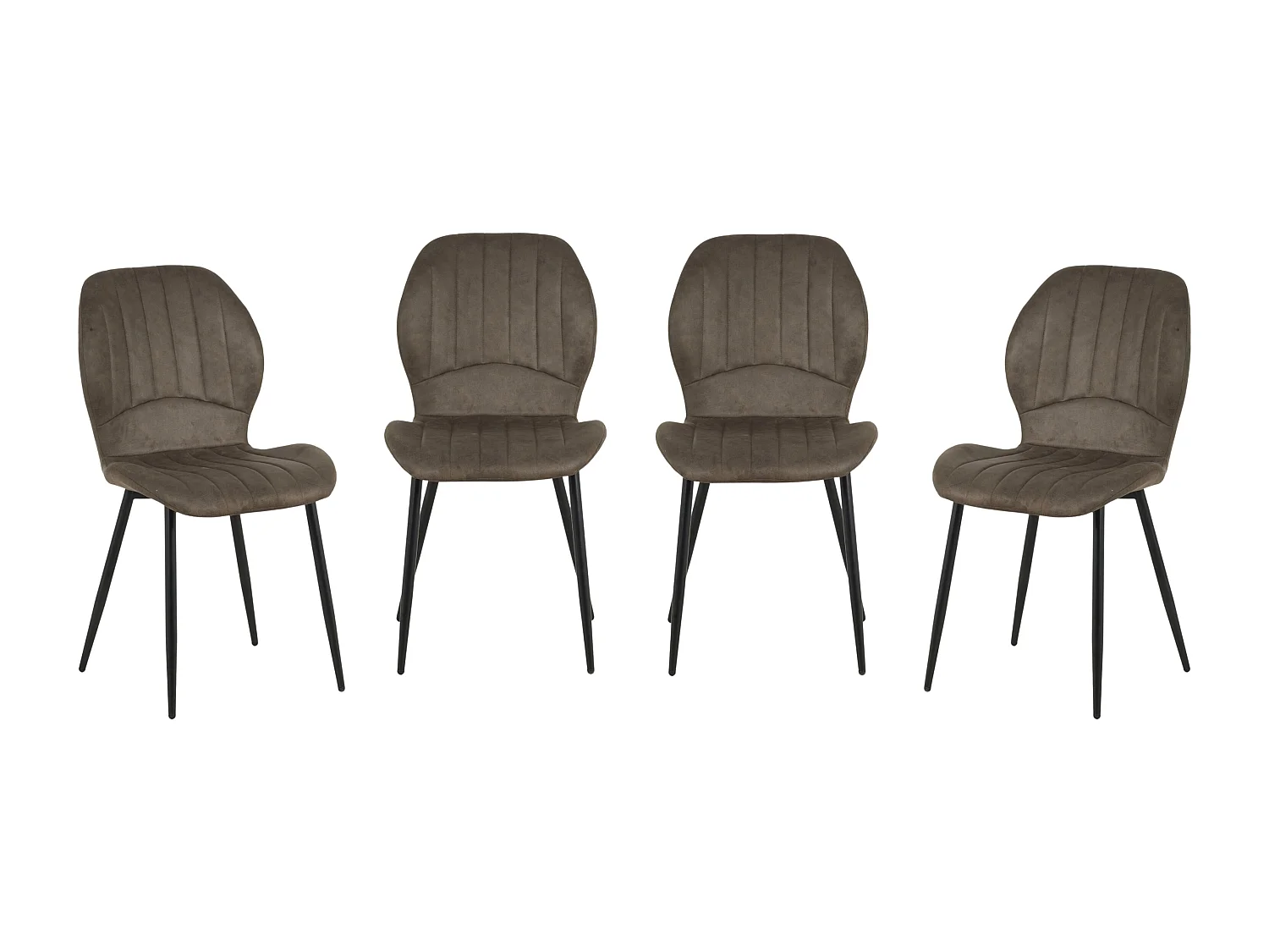 San Diego Marble Top Dining Table with Jaydn Leather Chairs - Grey