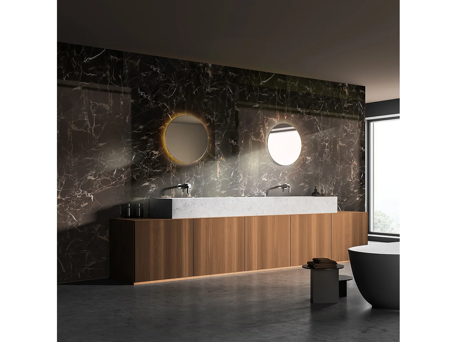 PANNEAUX MURAUX DOUCHE XL GLOSS Tavira 90x260cm