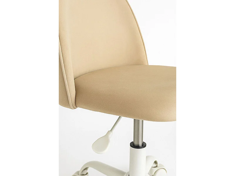 Silla de Escritorio sin brazos White Vint Office - Diseño innovador - Ideal para Estudio y Oficinas