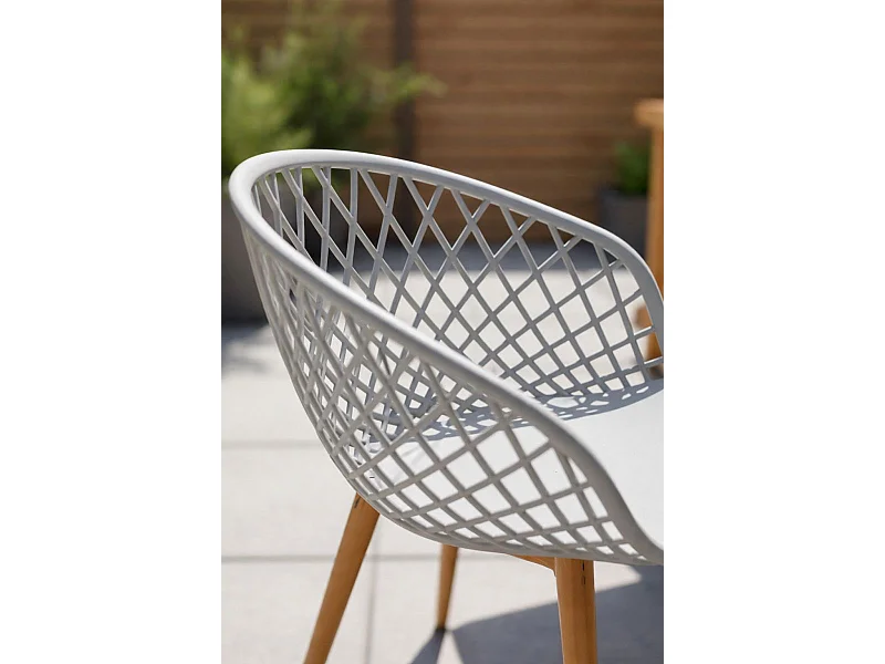 Sillas Jardín - Silla Vera - Gris