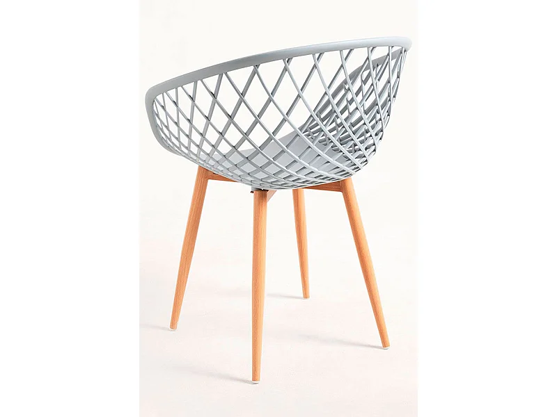 Sillas Jardín - Silla Vera - Gris