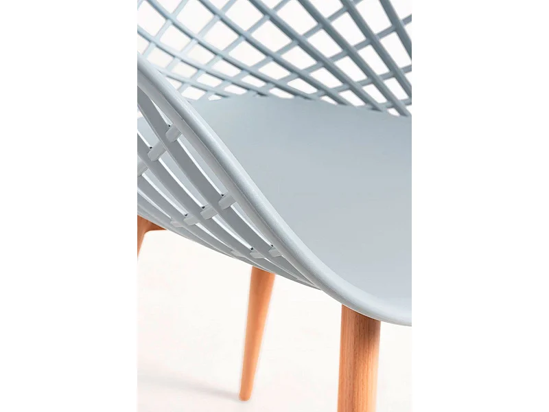 Sillas Jardín - Silla Vera - Gris