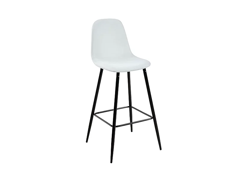Taburetes Cocina - Taburete Black Teok Tela - Beige