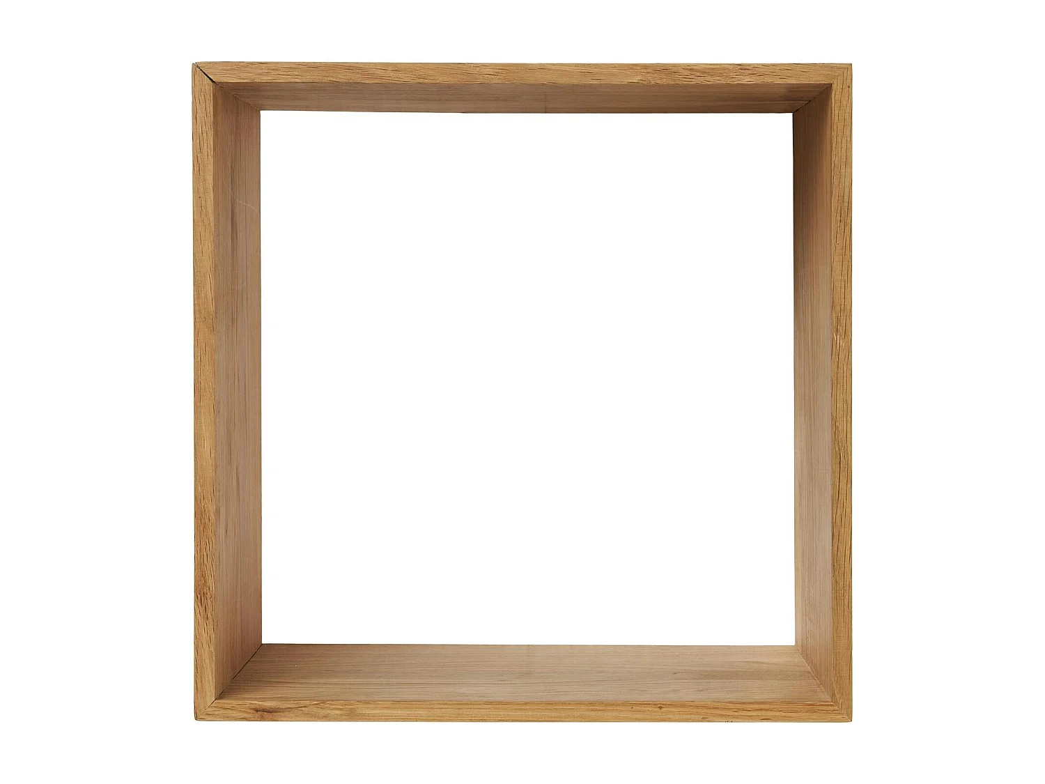 Etagère cube en bois de chêne clair 30 cm VARDE