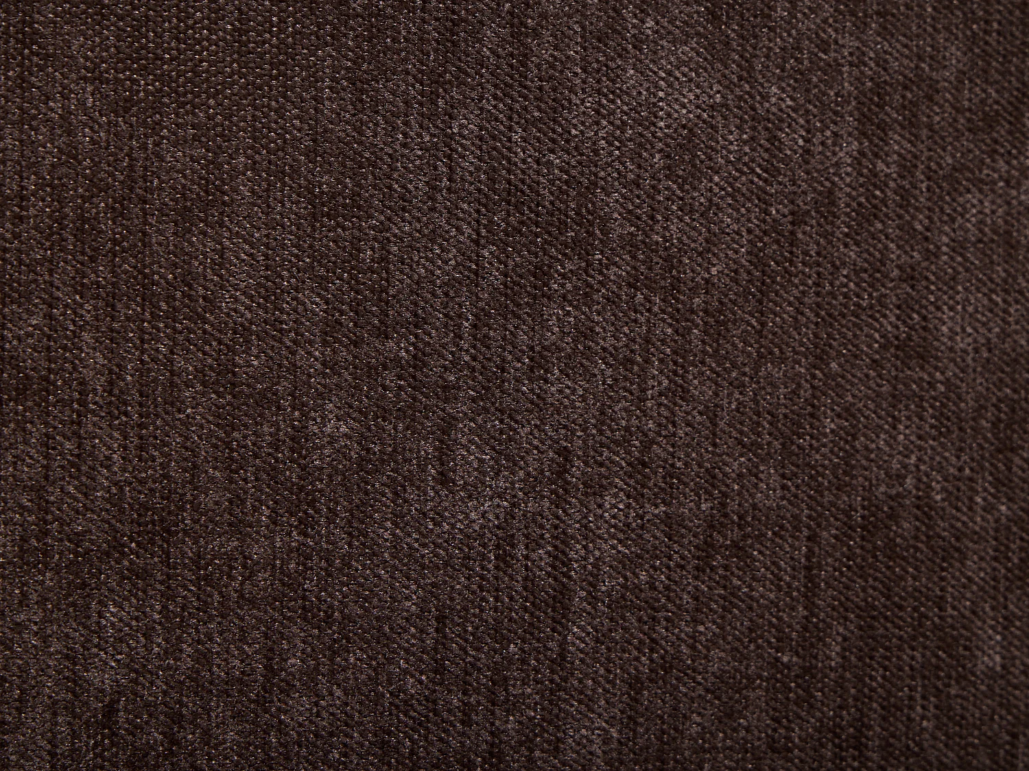 Lit coffre 160 x 200 cm - Tissu chenille - Marron - VANARI