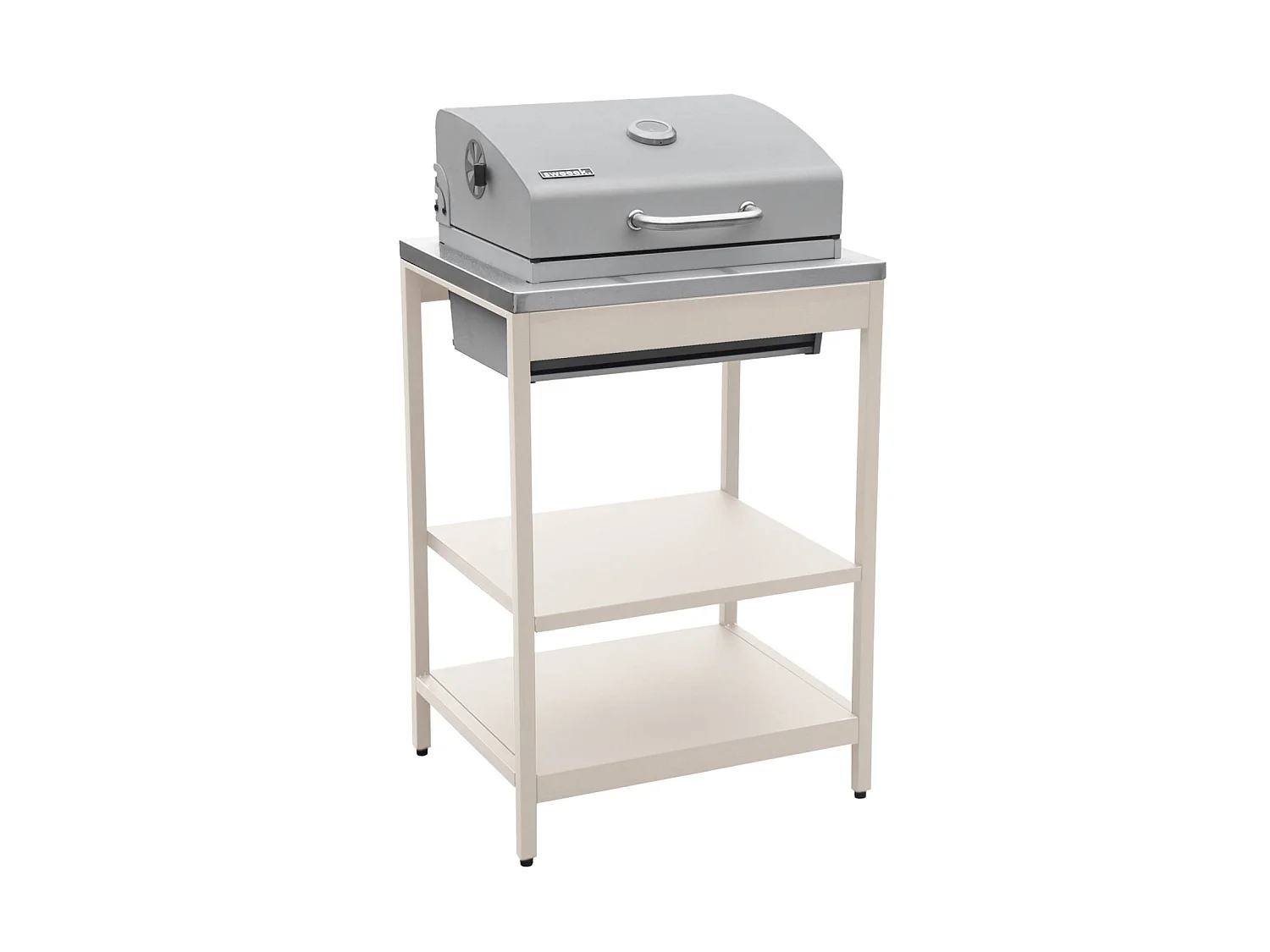 Parrilla de barbacoa al carbón acero inoxidable rejilla cromada 2