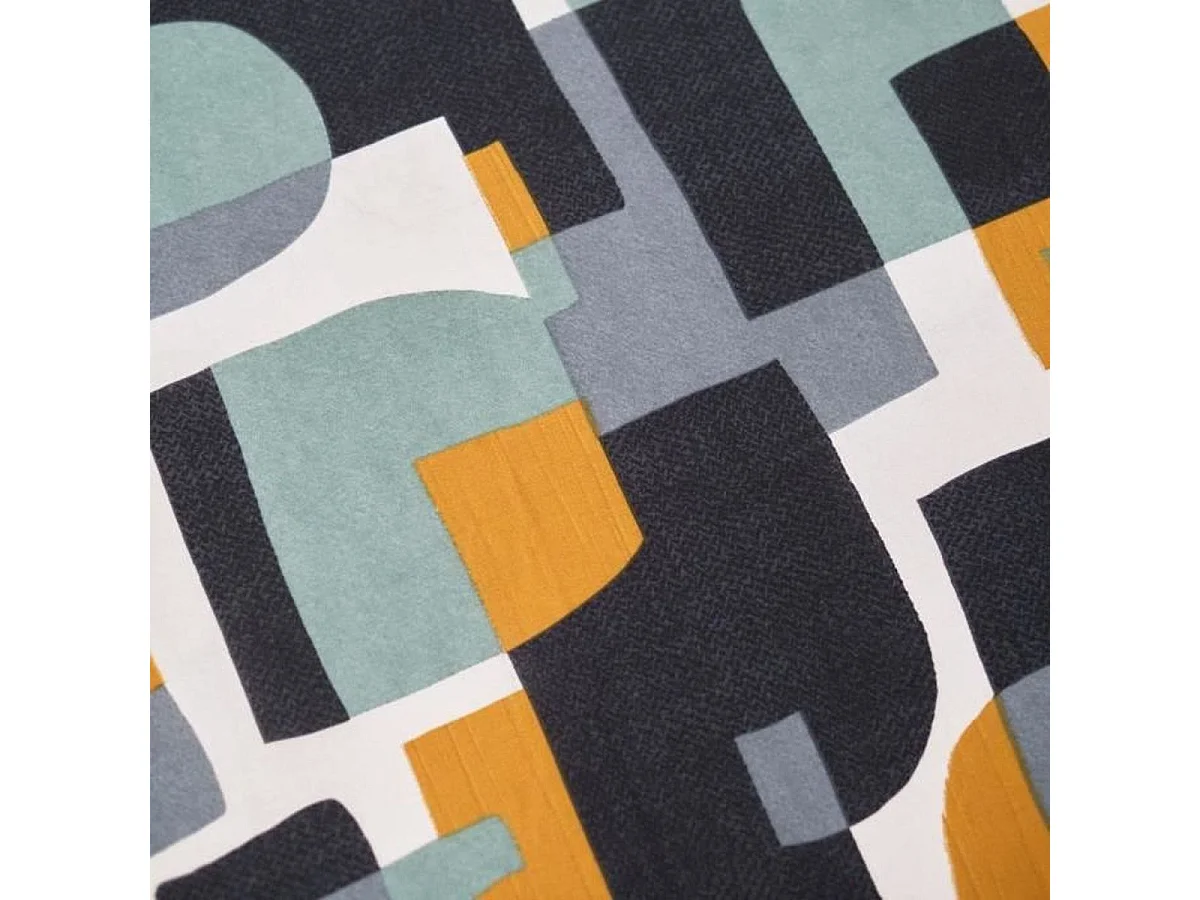 TODAY Sunshine housse de couette 240x260 cm pour 2 personnes avec 2 taies 63x63 cm