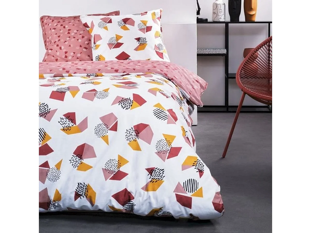 TODAY Sunshine - Housse de couette 240x260 cm et 2 taies 63x63 cm