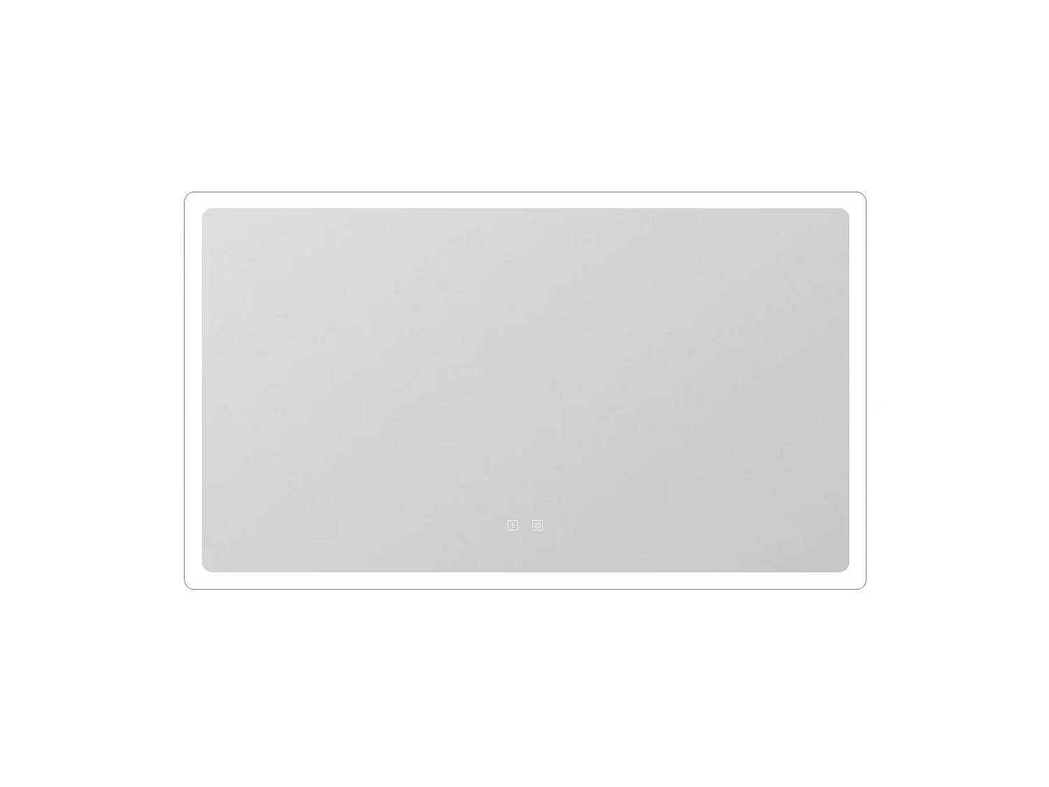 AICA Espelho de Banho Inteligente LED 3 Cores 120×70cm,Antiembaçante,Bluetooth,Regulagem Contínua e Memória de Configuração