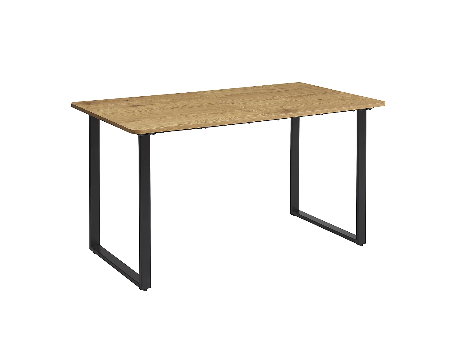 Ensemble table à manger 6 places - 1 banc d'angle, 2 chaises et 1 table - Tissu chenille - Gris