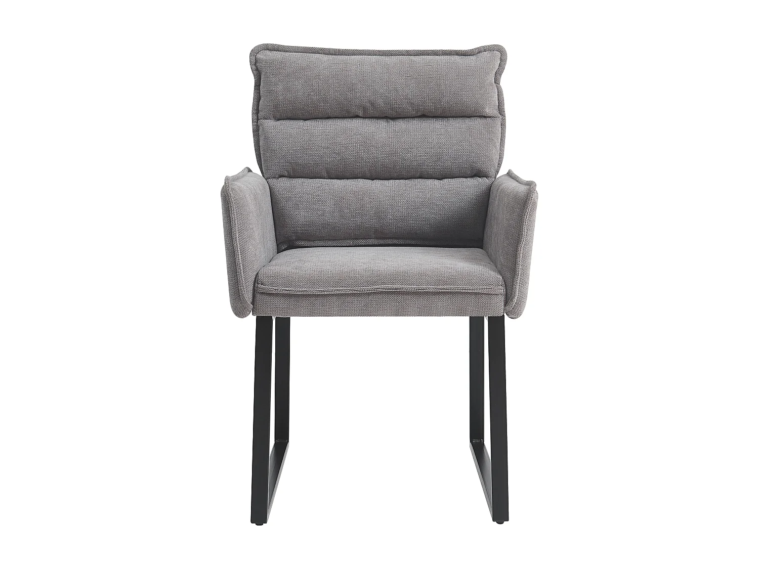 Ensemble table et chaise de salle à manger - avec un banc d'angle + 2 chaise + 1 table - chenille + MDF - gris